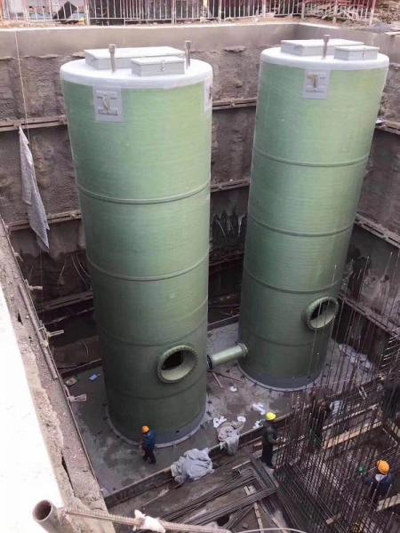 江津重庆OPPO智能生态科技园安装一体化污水提升泵